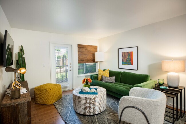 A1 Floorplan, Living Room - Memorial Heights at Washington