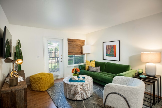 A1 Floorplan, Living Room - Memorial Heights