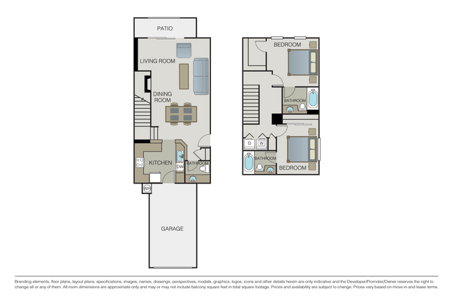 Floorplan - Villa Veneto at Palm Valley