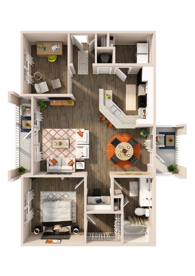 Floorplan - Lullwater at Blair Stone