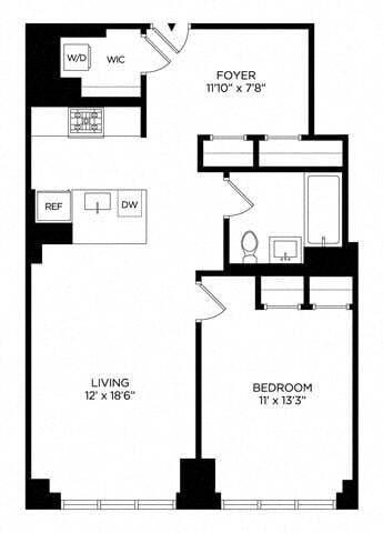 Floorplan - Lincoln at Bankside