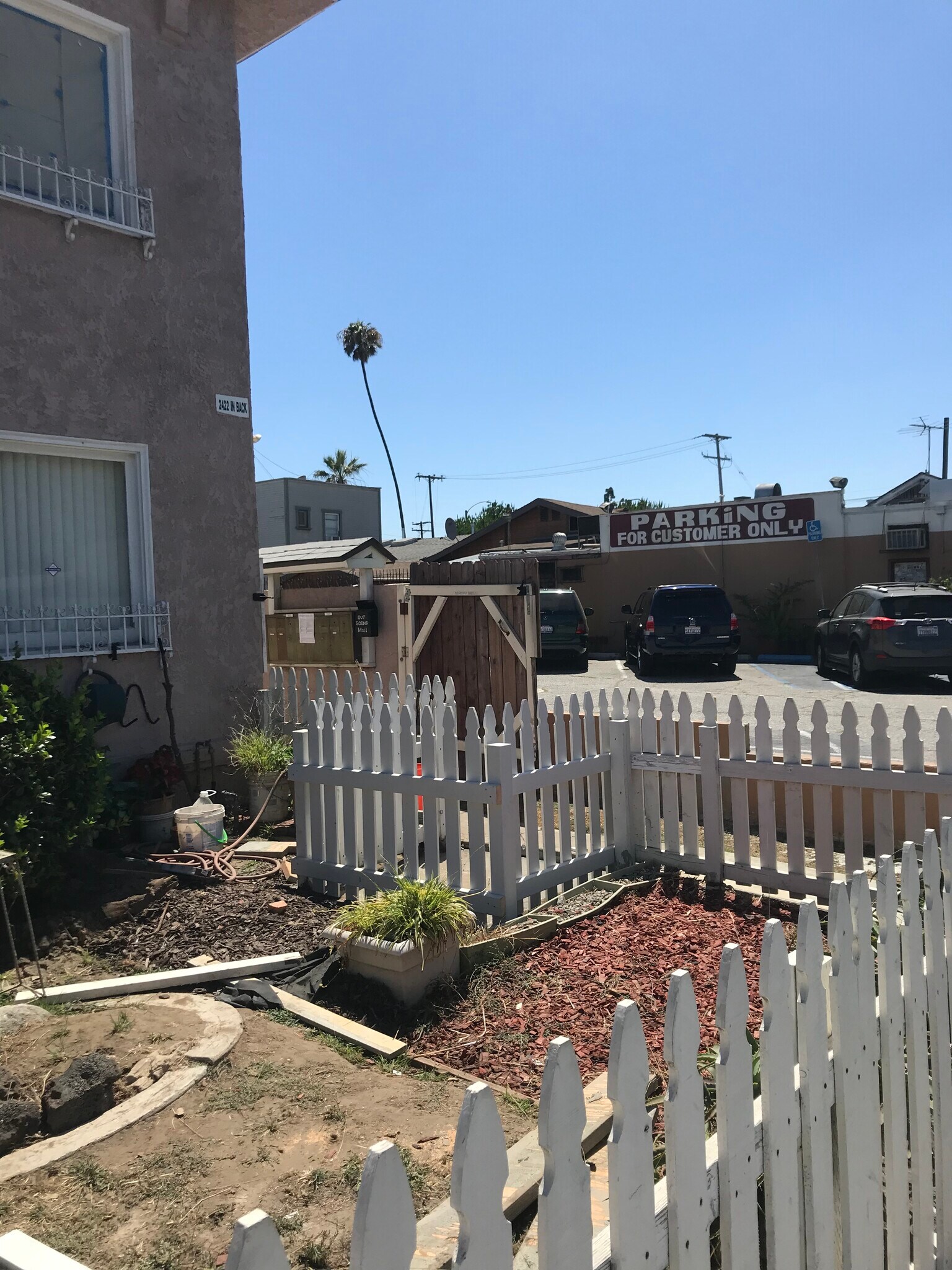 Front yard - 2422 E 7th St