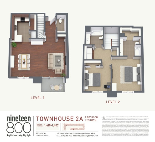 Townhouse 2A - Nineteen800 Apartments