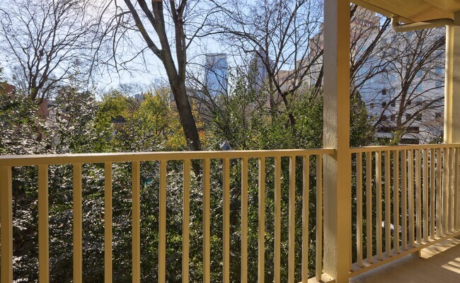 Midtown Skyline from Back Staircase - 75 17th St NE