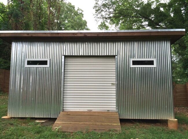 Storage unit in back yard - 2466 Lake Dr SE