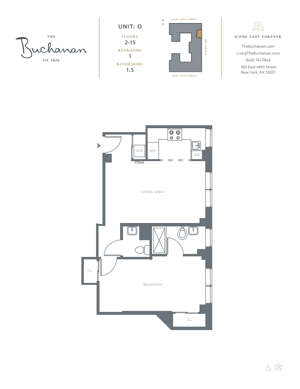 Floorplan - The Buchanan