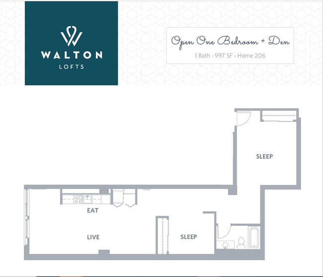 Floorplan - Walton Lofts