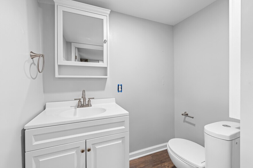 First floor half bath - 1101 W 38th St