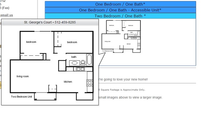 Floorplan - St. George's Court