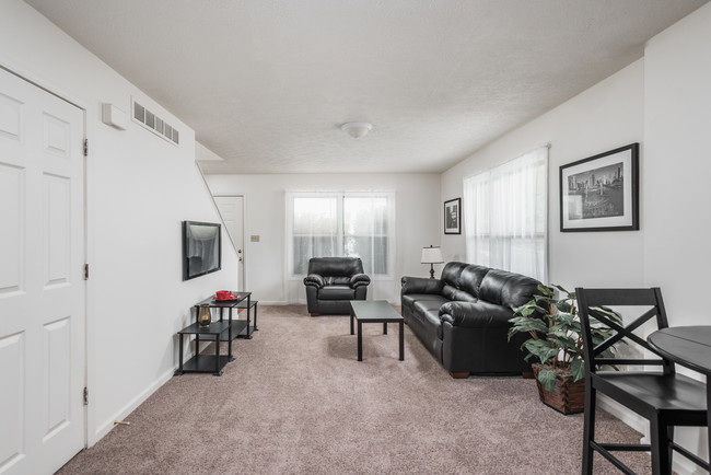 Interior - Living Room - Hoosier Court Apartments