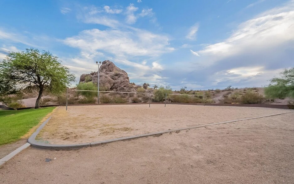 Volleyball court - 819 N College Ave