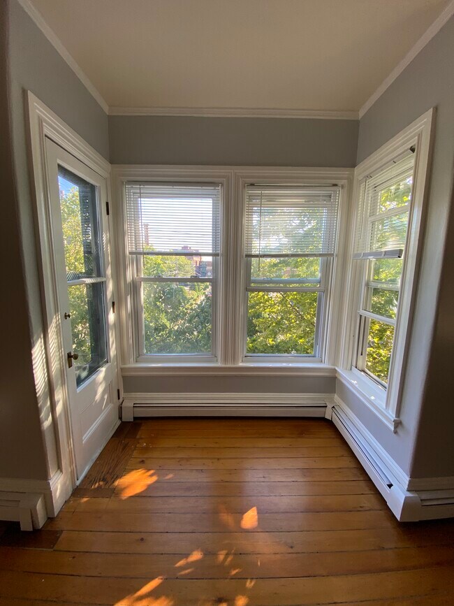 Dining room windows - 86 Holden St