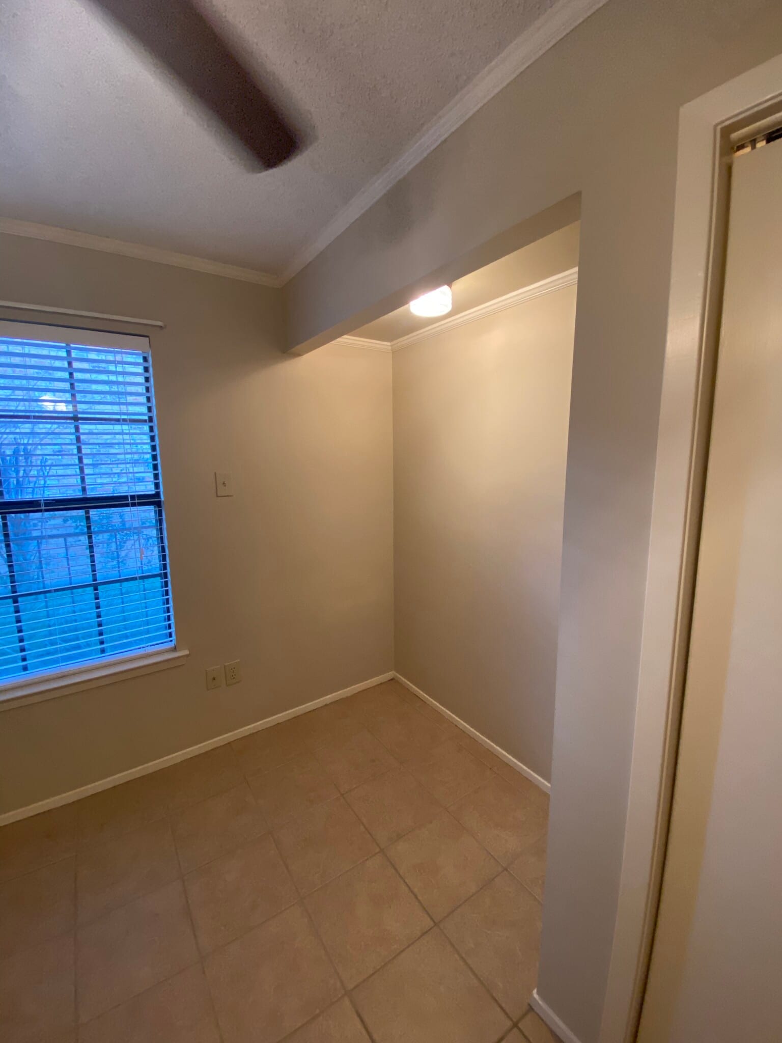 2nd Bedroom with lighted nook area for desk or bed - 400 W South Town Dr