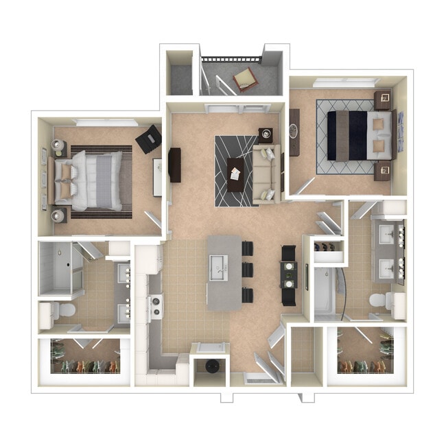 Floorplan - Palladium Garland Senior Living