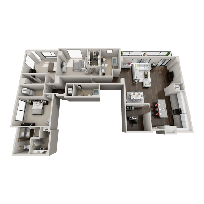 C3 floor plan - Hayworth
