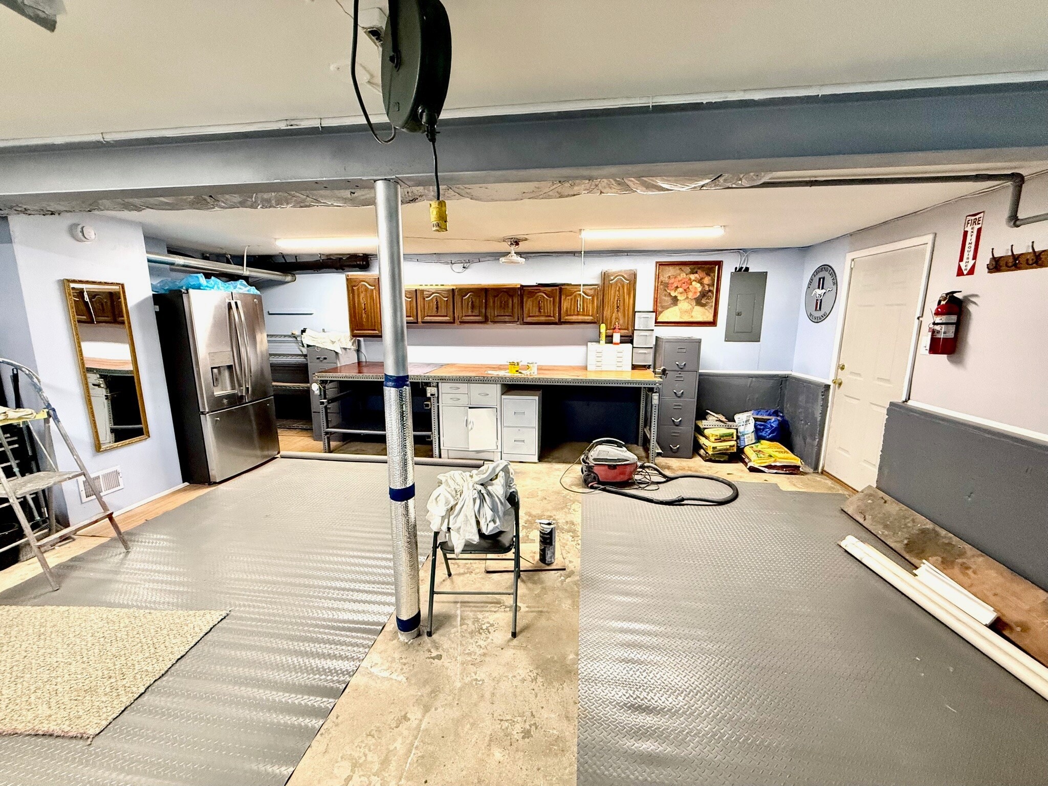 2 car Garage/2nd Fridge included - 256 S Dillwyn Rd