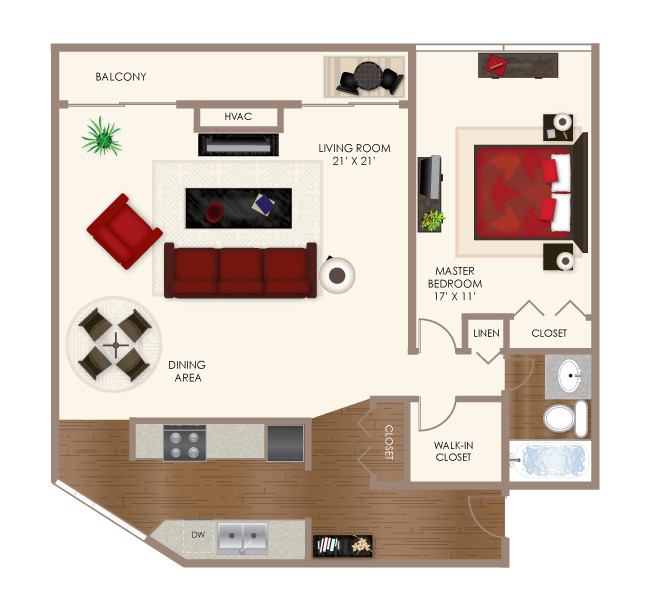 Floorplan - One Lytle Place