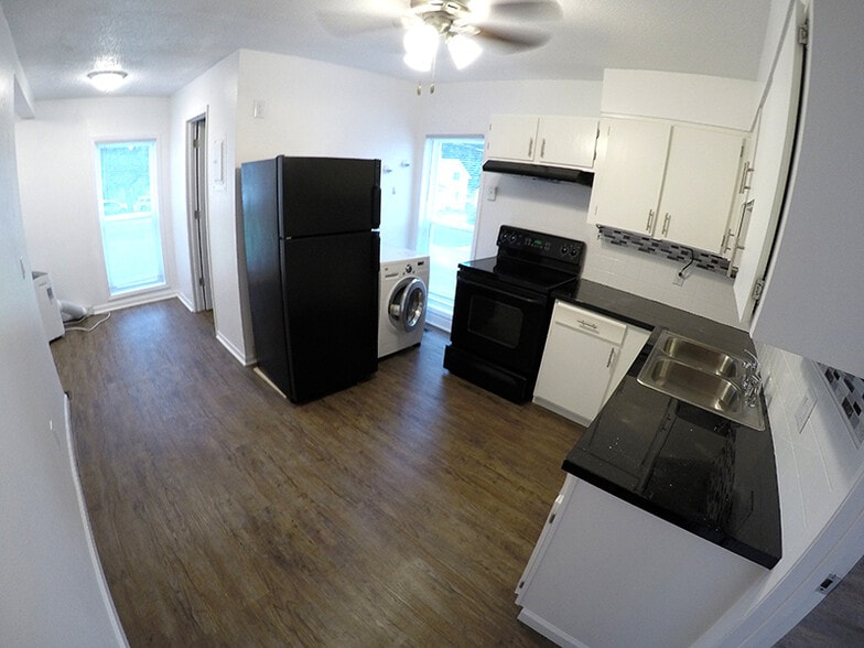 Kitchen and in-unit laundry! - 101 Parkway Ave