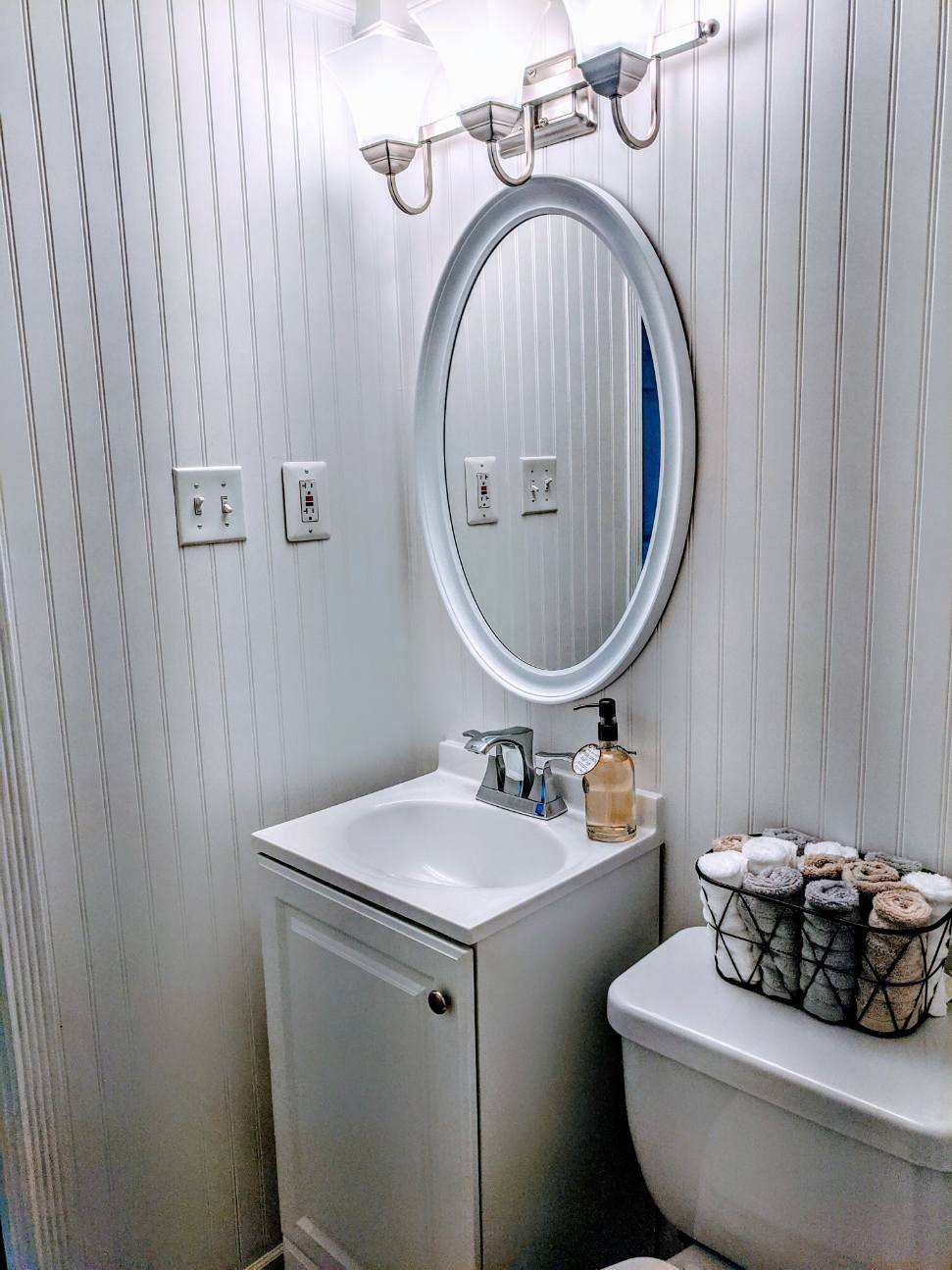 Vanity & Mirror - 1830 Metzerott Rd