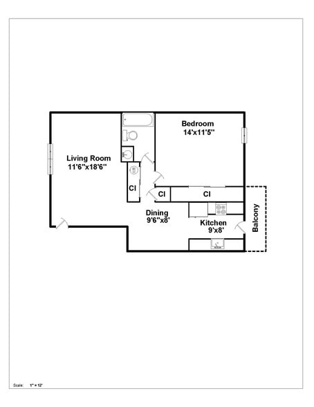 FLOOR PLAN - 250 S Durkin Dr