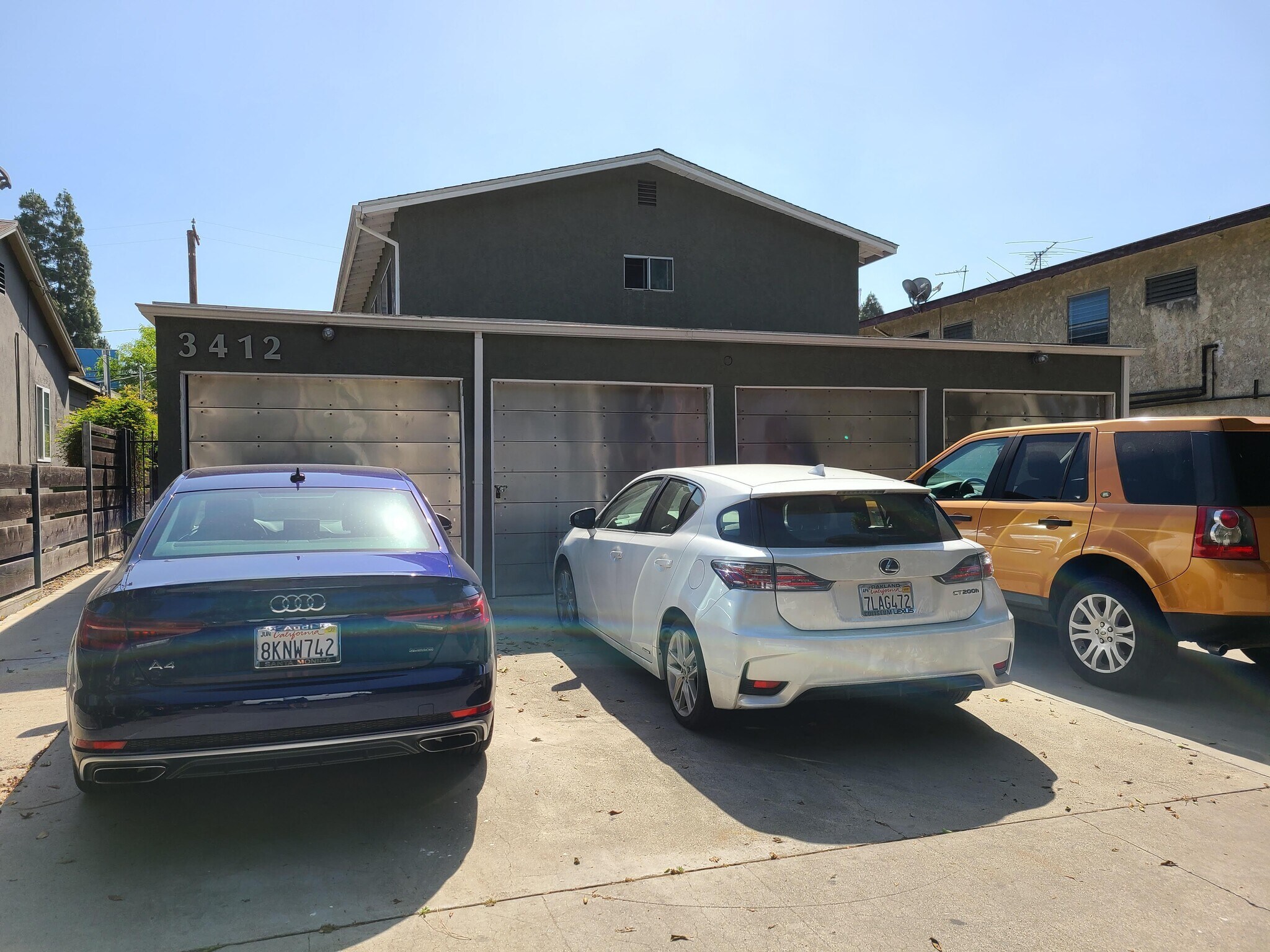 garage/driveway parking, storage - 3412 Helms Ave