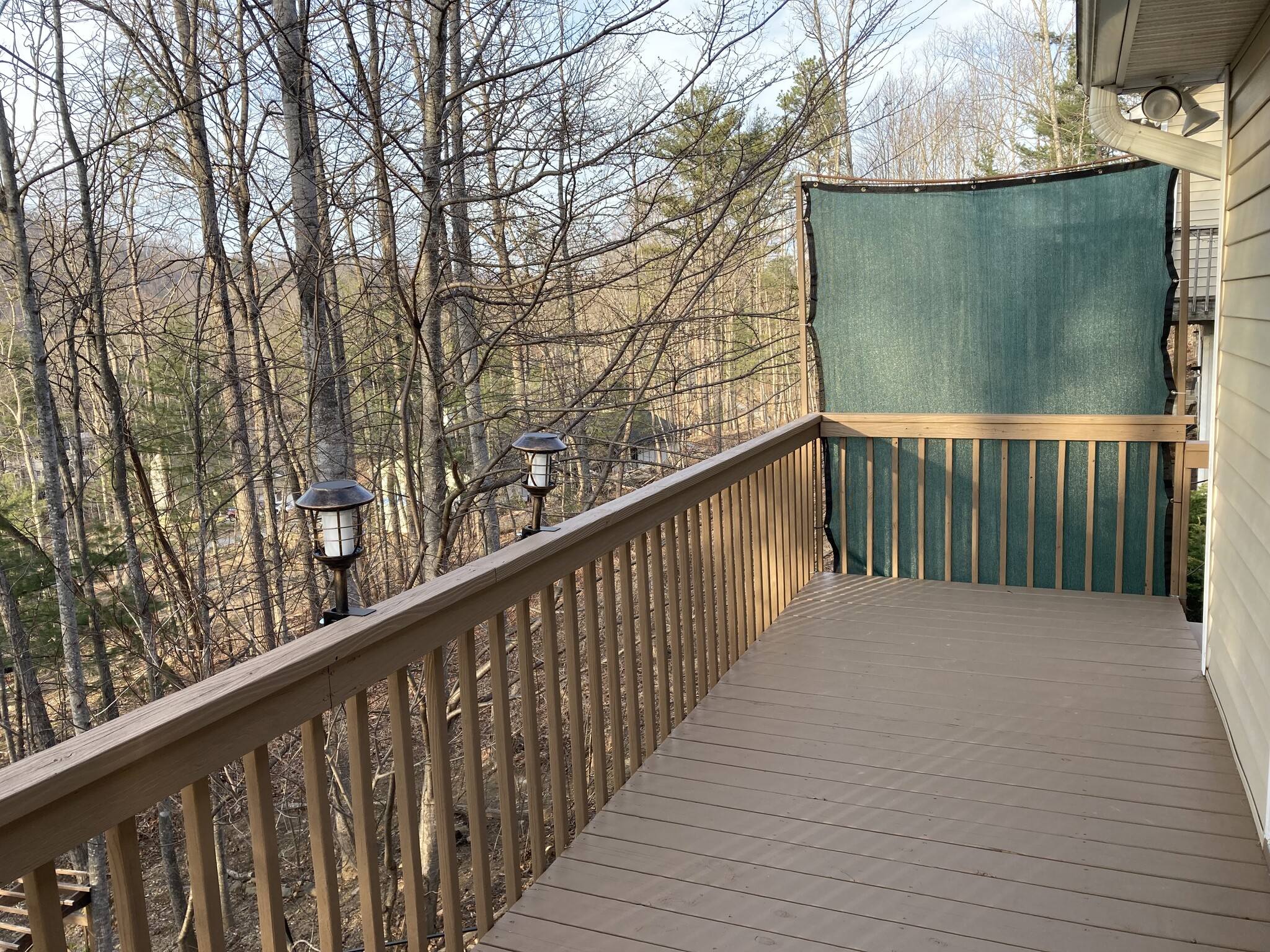 Newly painted decking - 10 Hillsboro Dr