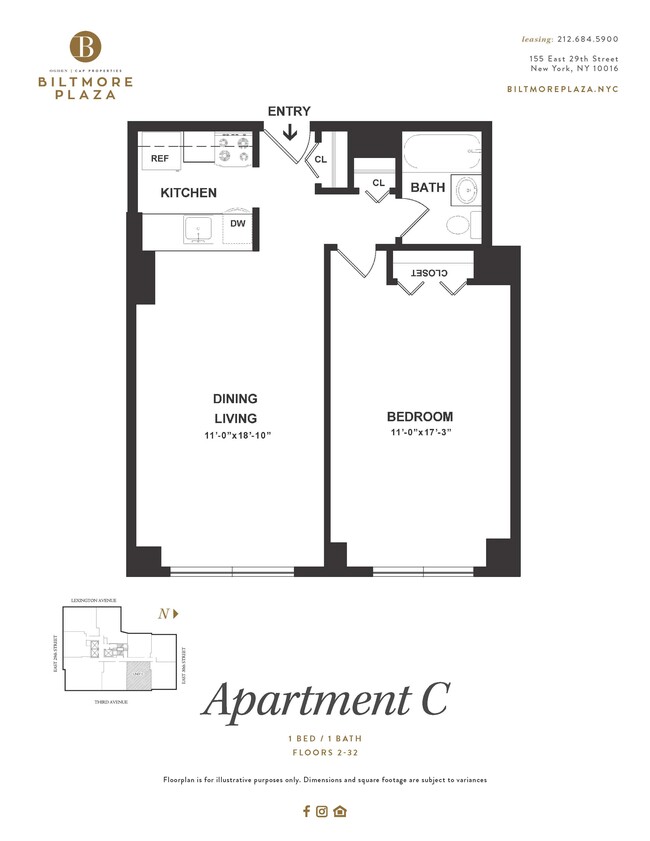 Floorplan - Biltmore Plaza