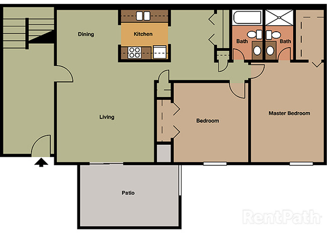 Floorplan - The Lodge Apartments