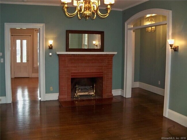 Living room fireplace - 309 S Main St