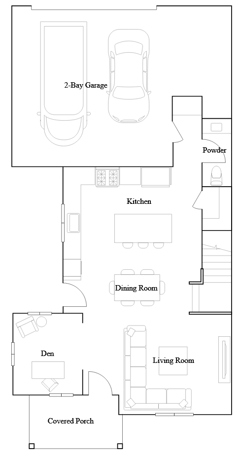 First floor - 27444 Shining Willow Ln