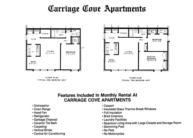 Floorplan - Carriage Cove