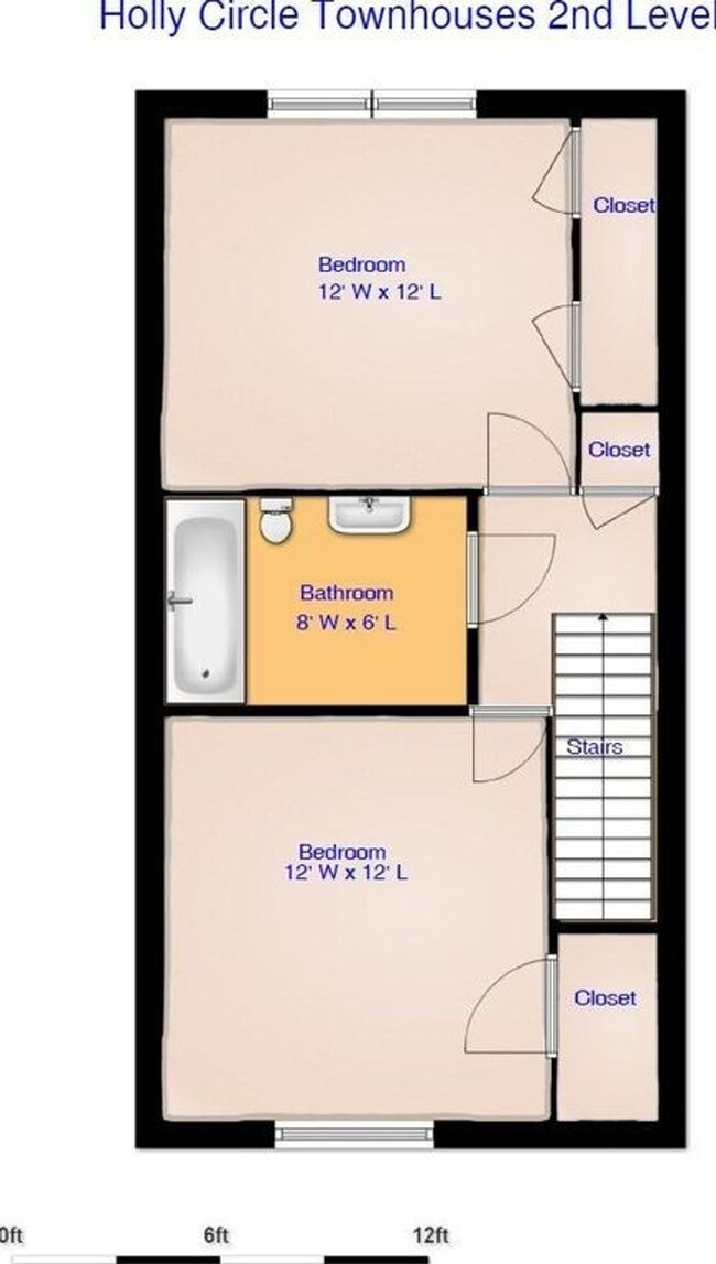 Floorplan - Holly Circle Townhouses