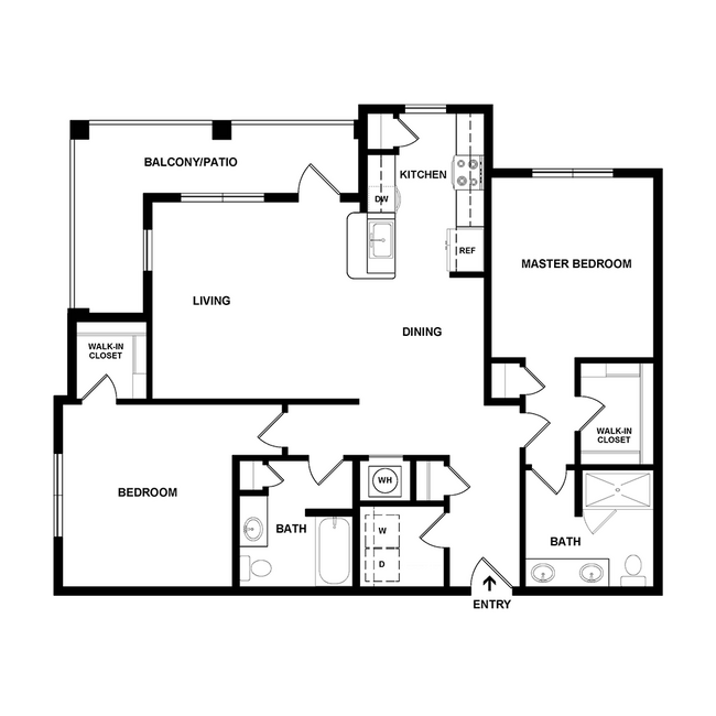 Floorplan - Canyon Springs Apartments