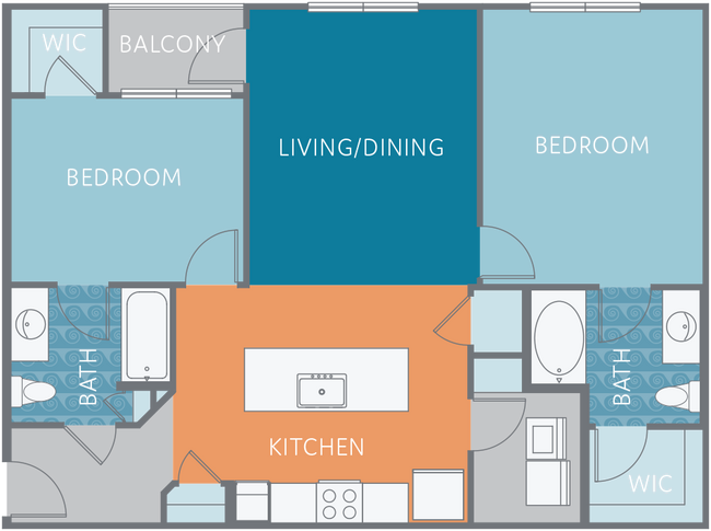 Floorplan - Watermark at Steele Crossing