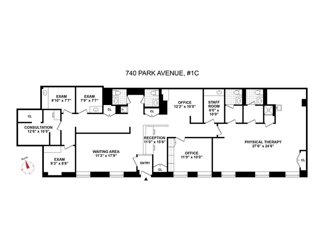 Floorplan - 740 Park Ave