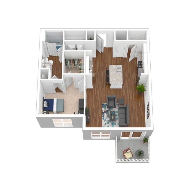 Floorplan - Lofts at Houston Central