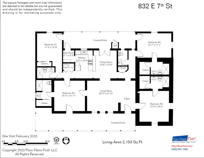 Floorplan - 830-832 E. 7th St. ( 830-1, 830-2, 832 )