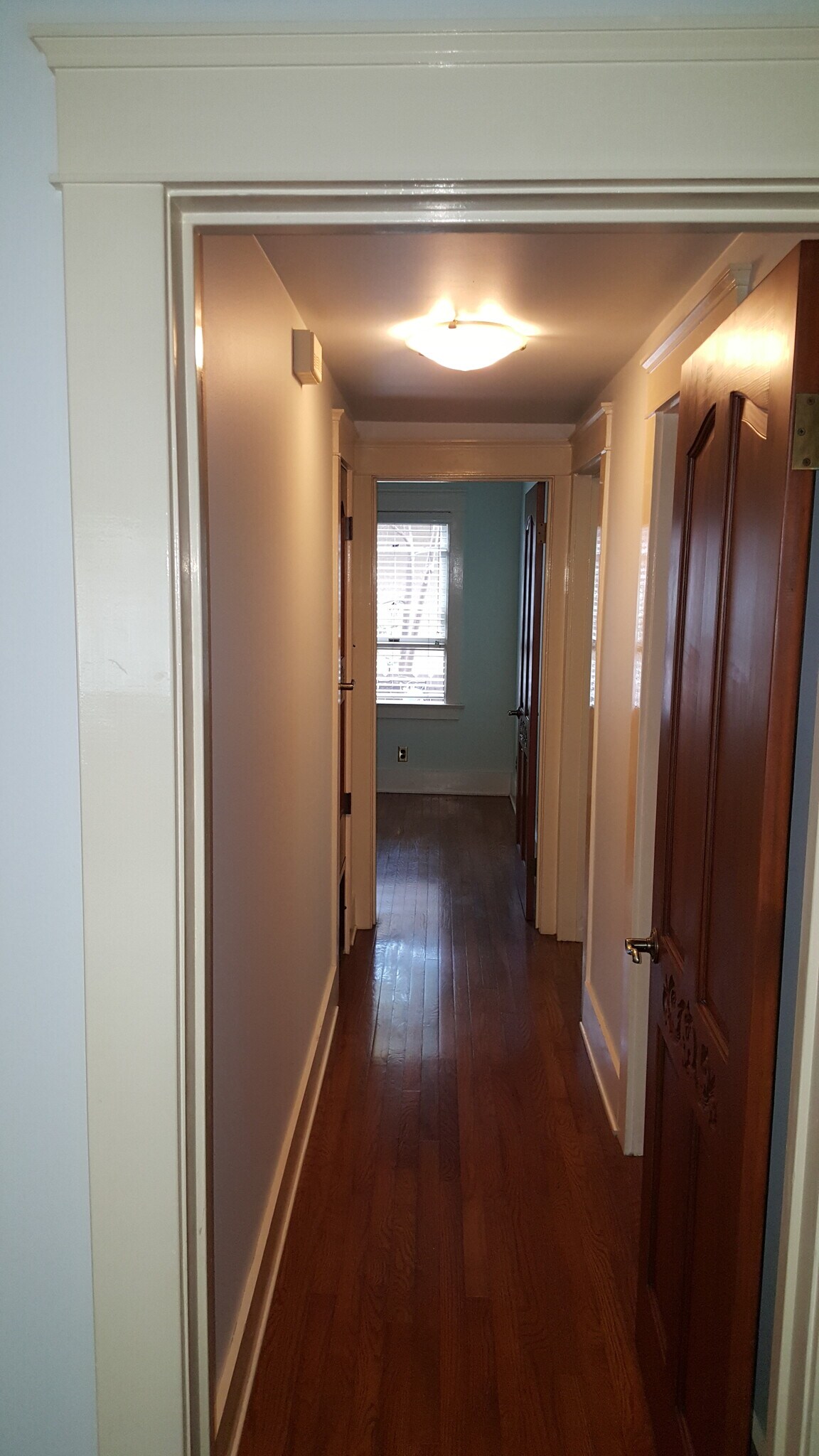 Hall with closet - 642 W 8th St