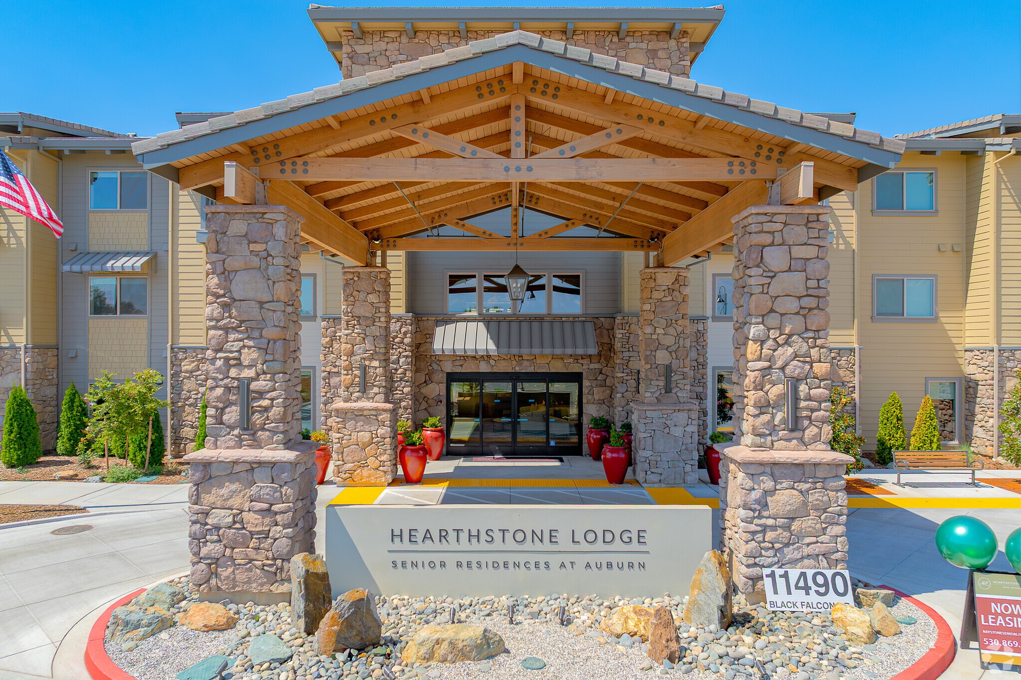 Building Entrance - Hearthstone Lodge Senior Residences