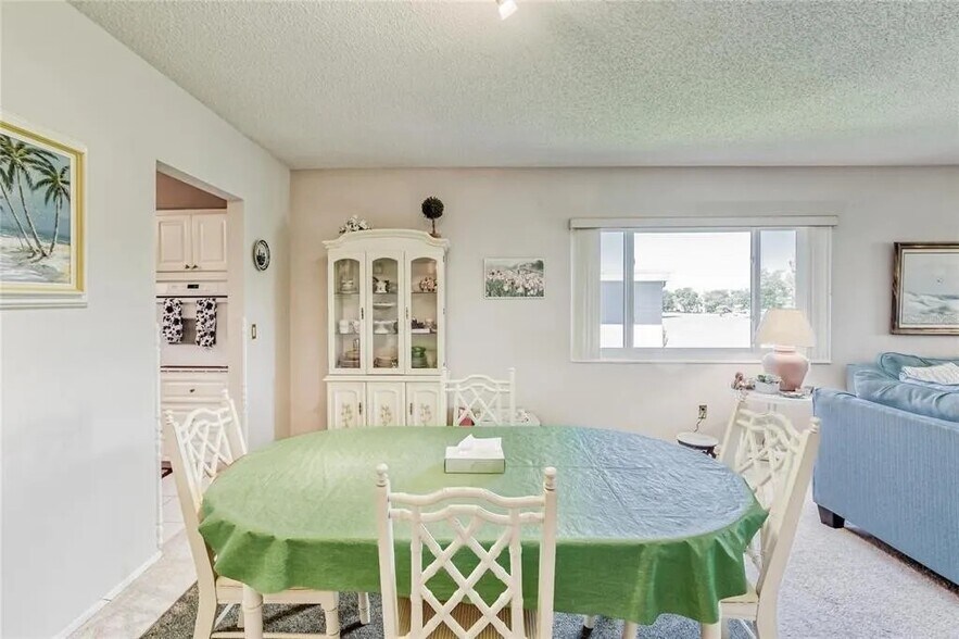 Dining are with side window view of golf course - 2460 Franciscan Dr