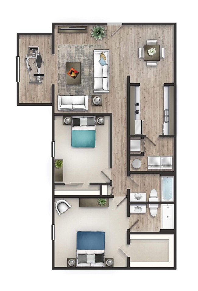 2 bed - Rosewood at Aiken