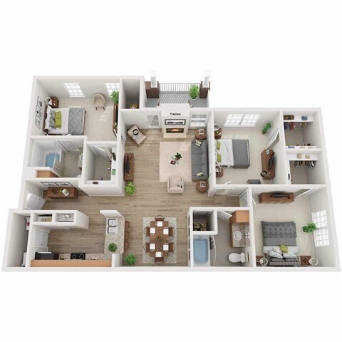 Floorplan - Cross Creek at Murfreesboro