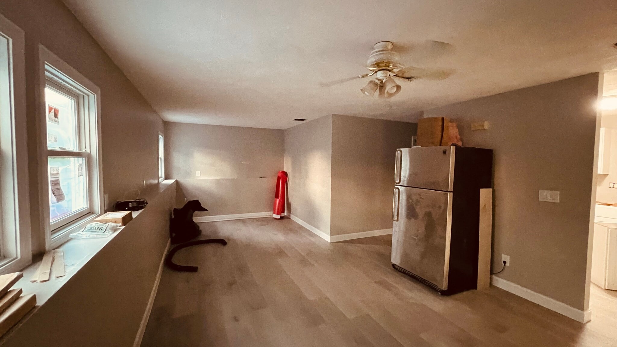 Living / Dining being redone - 144 Yorkshire St