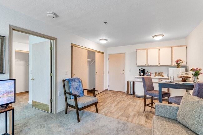 Apartment Kitchenette - Bear Canyon Estates Senior Apartments