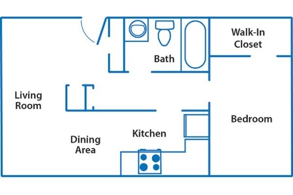 Floorplan - Rochelle Apartments