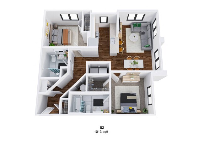 Floorplan - Waxpool Apartments