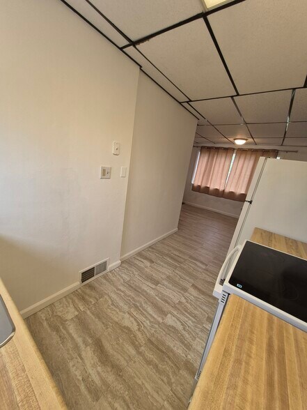 Kitchen looking into dining room - 501 Beatty Rd