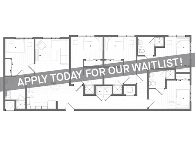 5x5 - Apply Today for Our Waitlist! - HERE Tuscaloosa Student Apartments