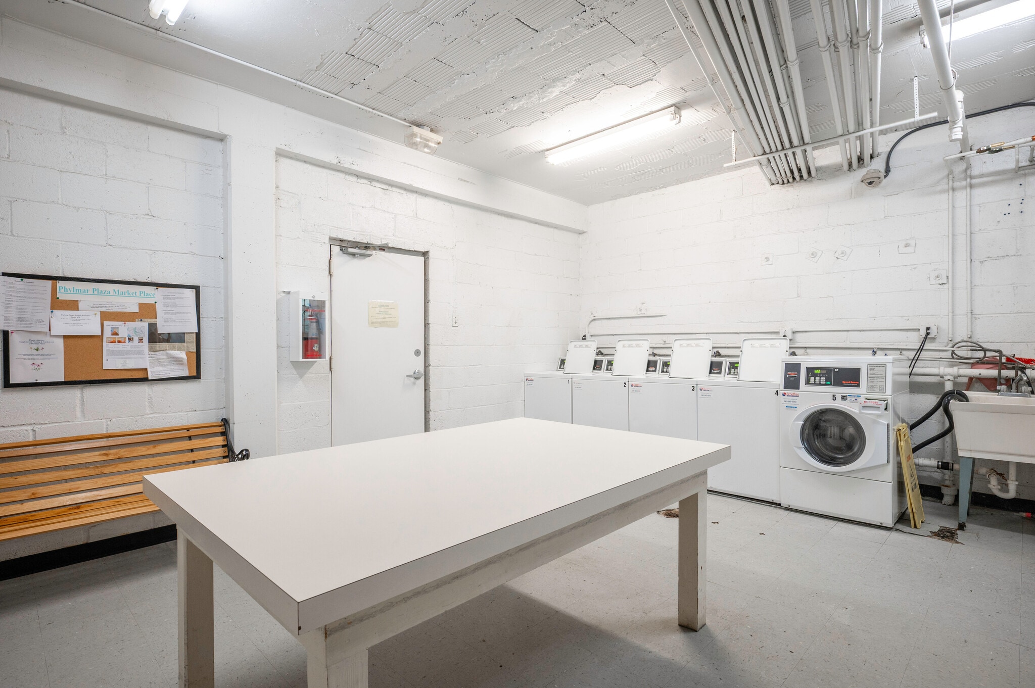 Laundry, second angle - 4100 W St NW
