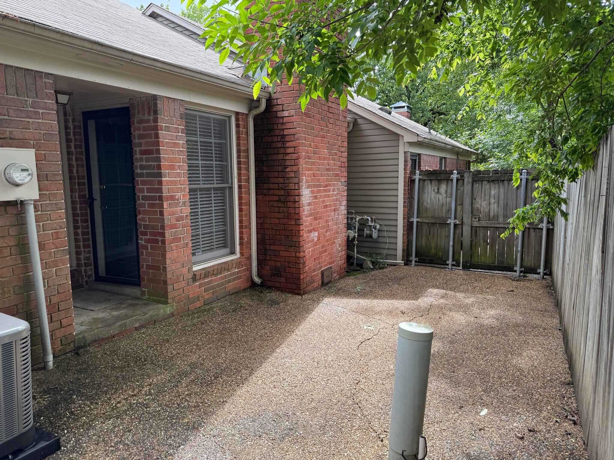 Private rear Patio. - 7510 Indiana Ave